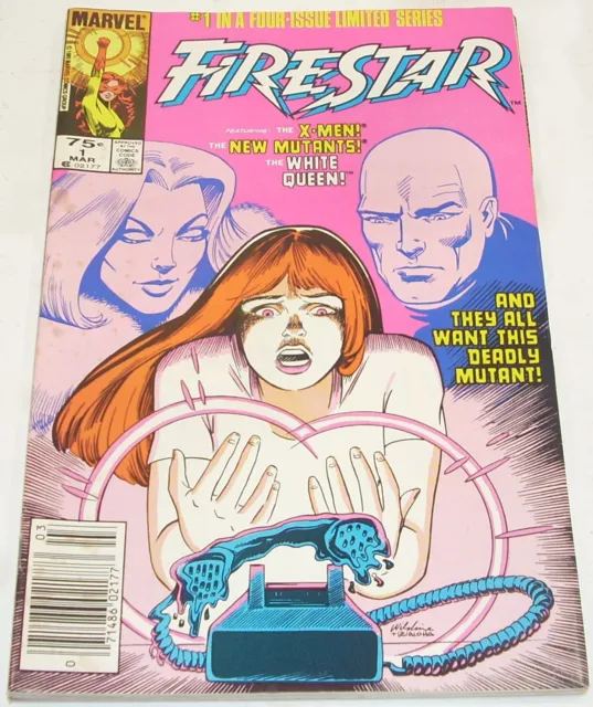 Marvel Comics FIRESTAR 1-4 (of 4 ) Complete Mini Series 1986 X-Men New Mutants