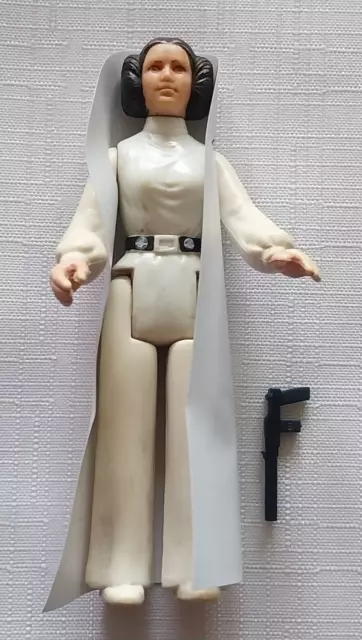 Vintage Star Wars Figure 1977 Hong Kong Princess Leia Organa First 12...