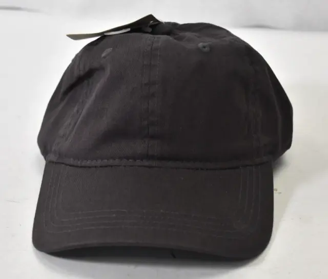 The Game Headwear Baseball Cap Smoke Black Adjustable Ball Hat Visor Accessory