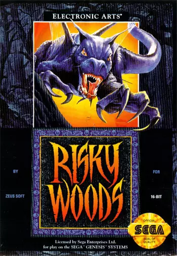 SEGA Mega Drive / Genesis Spiel - Risky Woods (Modul)