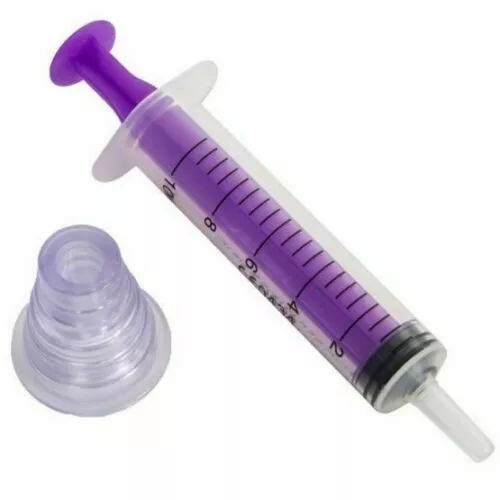 Oral Syringes Medicine Fluid Baby Elderly Pet Sensitive Dosing 10ml UK