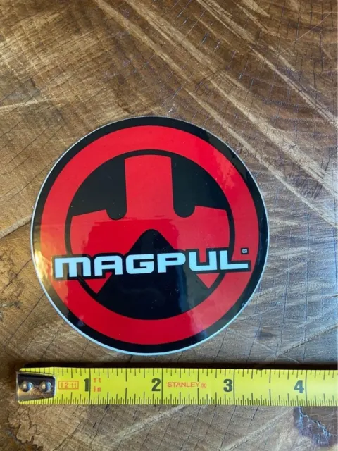 Magpul Logo 3.5" Round OEM Sticker Shooting Sports Hunting Firearm Company Decal