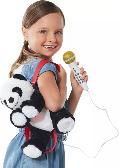 Kids Presents the Sing along Crew Speaker & Microphone Plush Karaoke Backpack wi