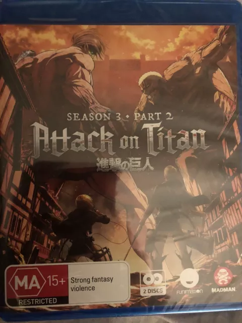 Attack on Titan: Season 3 - Part 2 [Blu-ray]