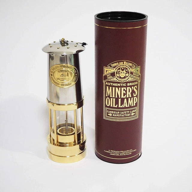 Miners Lamp E.Thomas & Williams Stainless Steel japan first shipping