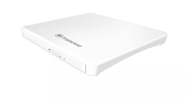 Transcend extra Slim Portable-DVD-Brenner 8XDVDS White