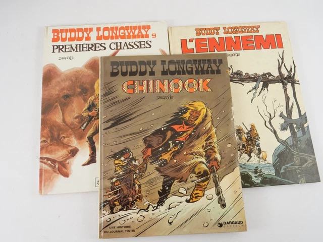 Buddy Longway, tome 3 : Trois Hommes sont passés - Derib - Livres