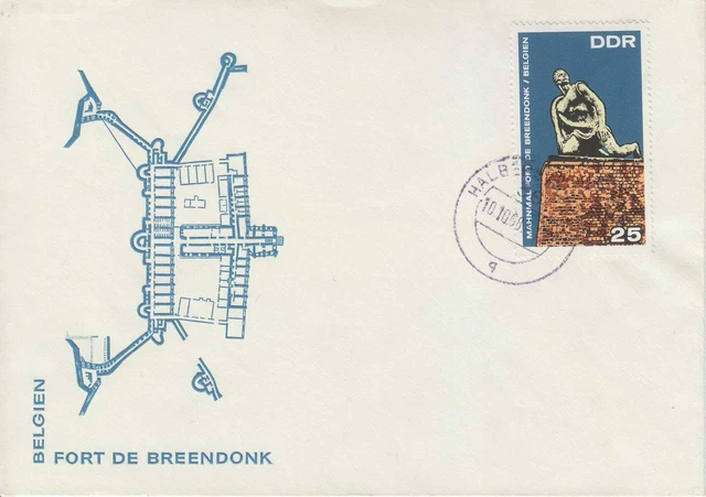 DDR MiNr.: 1410  FDC Internationale Mahn- und Gedenkstätten