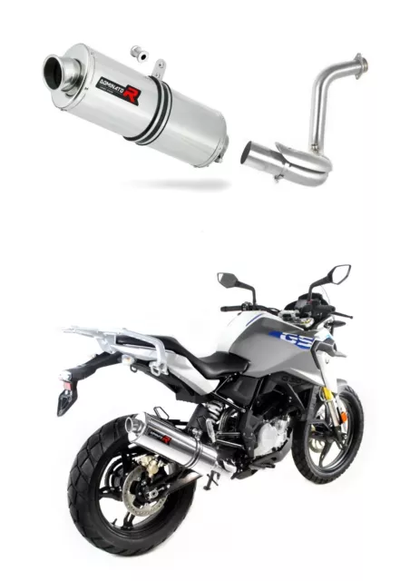 Silenziatore Marmitta DOMINATOR Ovale G 310 GS G310gs 2016 - 2022+ DB Assassino