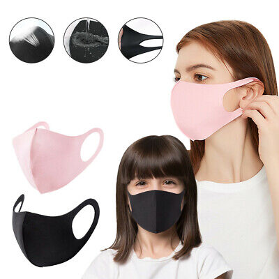 50xUnisex Face Mask Mouth Mask Protective Face Cover Covering Reusable Washable.