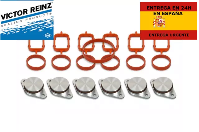 KIT ANULACION MARIPOSAS BMW ALUMINIO 33mm 6 cilindros 11617800585 11617792019