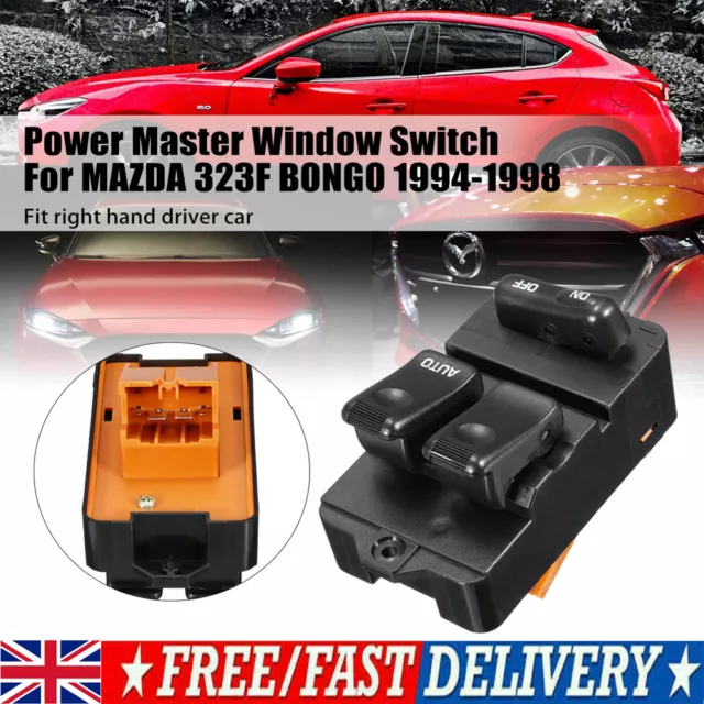 Master Power Window Switch Replacement FD1466350C fit Mazda RX-7