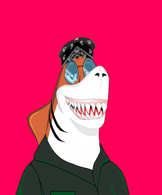 Laughing Shark # 1064 - Limited Edition,  Only 1,111 available! RARE!