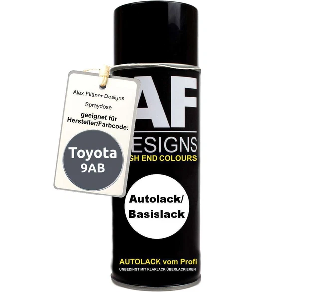 POUR TOYOTA 9AB Foncé Violet Pearl Métallisé Pulvérisation Laque ...