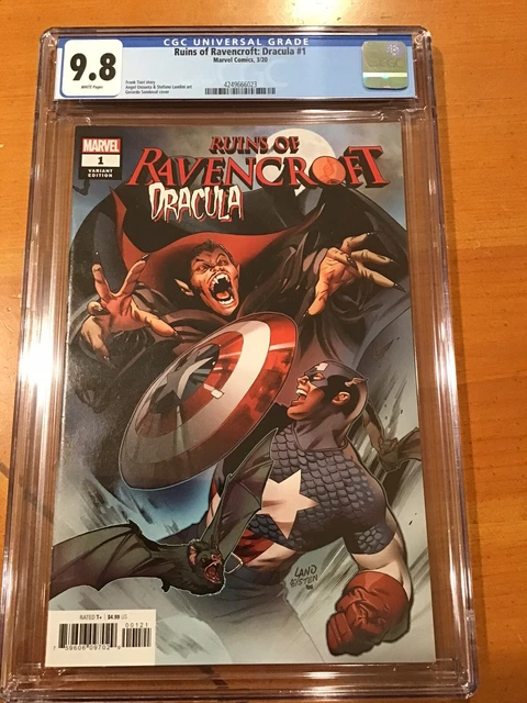 Ruins Of Ravencroft - Dracula #1 Nm Land Variant - Marvel Cgc 9.8