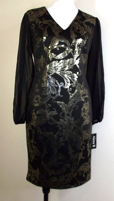 mother of the bride bridesmaid dresses Stormy Long V-Neck Embellished Waist Chiffon Mother Of The Bride Dress Size:3XS_2-4 sheer illusion wedding dress this dress is both Plus Size Fashion for