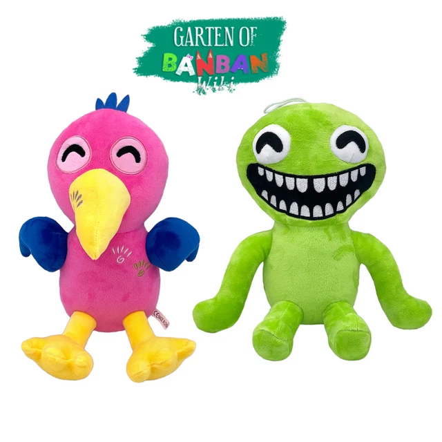Garten of Banban Nabnab, Nasty Nack, Opila Bird Plushies,10
