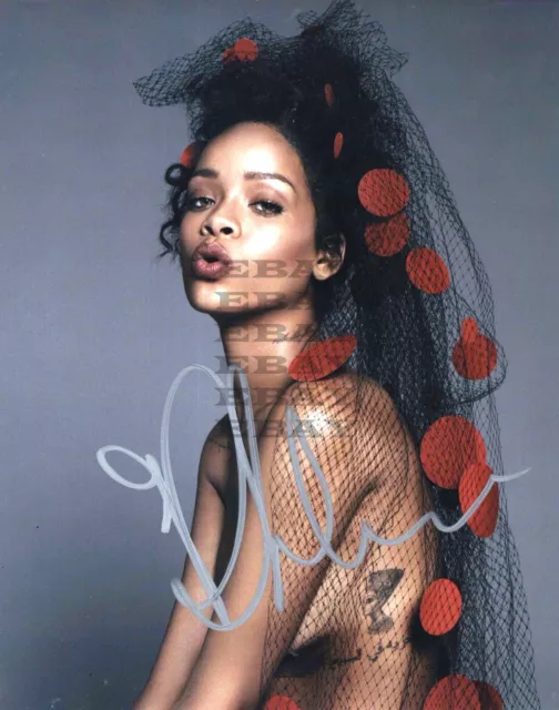 Rihanna Autographed Signed 8x10 Photo Reprint