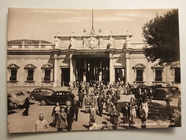 Montecatini Terme (Pistoia). Stabilimento Tettuccio. Auto, Car.