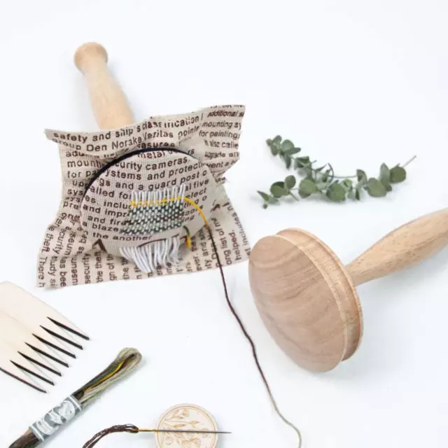 Stopfzubehör Set DIY Stopfpilz aus Holz zum Nähen von Socken