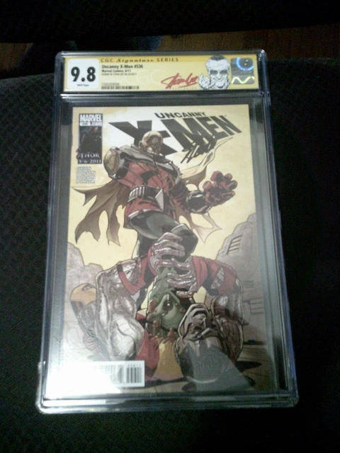 Ucanny Xmen 536 Cgc 9.8 Signed Stan Lee