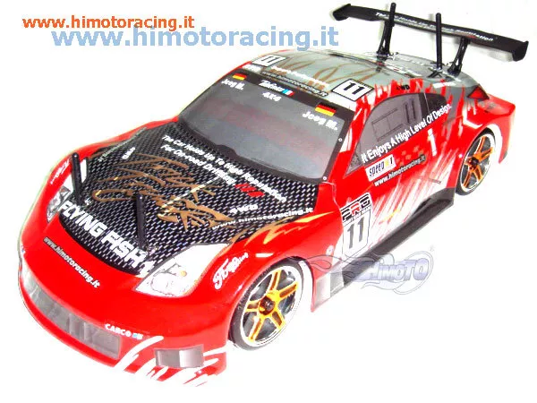 Auto Stradale Drift 1-10 Radiocondata 2.4Ghz Elettrica Rc-540 Rtr 4Wd Himoto