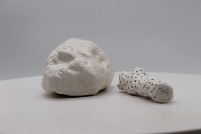 Aquarium Decorations Hideaway Rock Cave, Ceramic Fish Tank Decoration Stone
