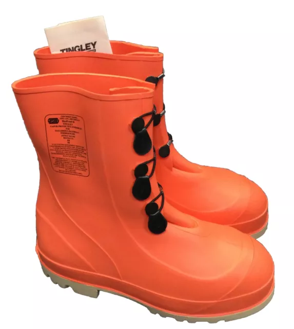 TINGLEY HazProof™ Hazmat Boots Snow Rain Chemical Emergency SIZE 10 2