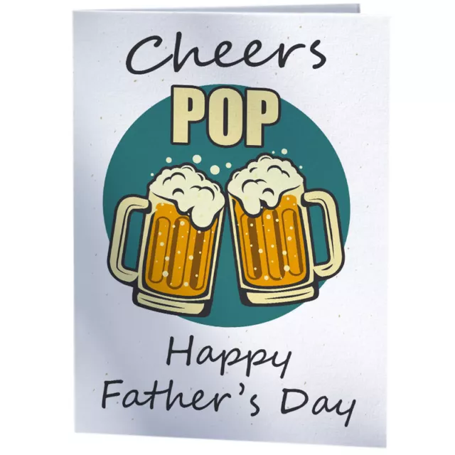 Tarjeta Ale Lager Beer Día del Padre - Cheers Pop
