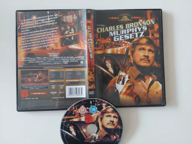 Dvd  Rarität  Uncut   !!  Charles Bronson   Klassiker   Murphy S Gesetz