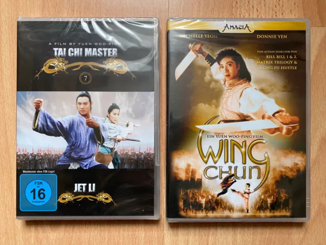 Michelle Yeoh, Jet Li, Donnie Yen: Tai Chi Master + Wing Chun - DVD Eastern