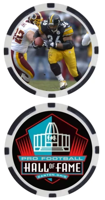 Jerome Bettis - Pro Football Hall Of Famer - Collectible Poker Chip