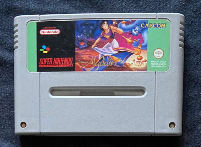 Aladdin Super Nintendo Snes / Cartouche Seule / SNSP-RJ-FRA/SFRA / Capcom