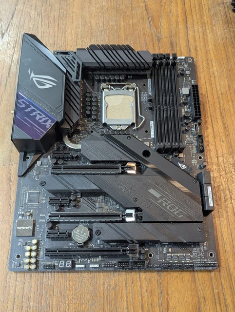 ASUS ROG STRIX Z490-E gaming WiFi Gaming Motherboard, LGA 1200 10th Gen ...