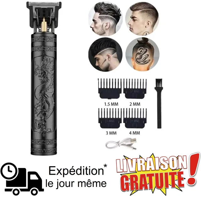 TONDEUSE CHEVEUX ÉLECTRIQUE professionnelle sans fil machine barbe
