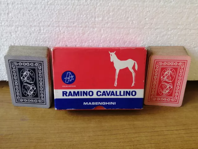 Ramino 108 Carte Telate Triplex Poliplastiche Cavallino Masenghini