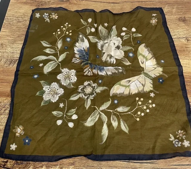 Cifonelli Dal ""Rake"" Tasca Quadrato 100% Cotone 40cm X40cm Nuovo Prezzo Prezzo Prezzo Canestro £85