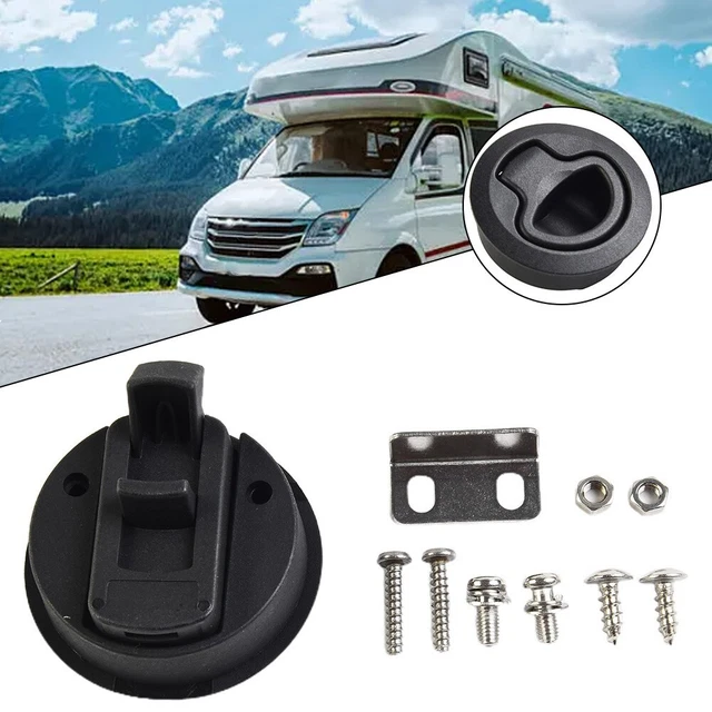 Locking Flush Pull Latch Replacement Plastic High Quality For RV Marine Boat