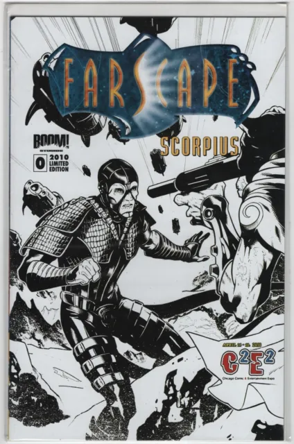 Farscape Scorpius Comic Book #0 Limited Edition C2E2 Cover Boom! 2010 NEW UNREAD