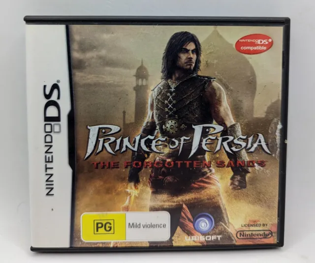 Prince of Persia The Forgotten Sands Nintendo DS Game Complete With Manual