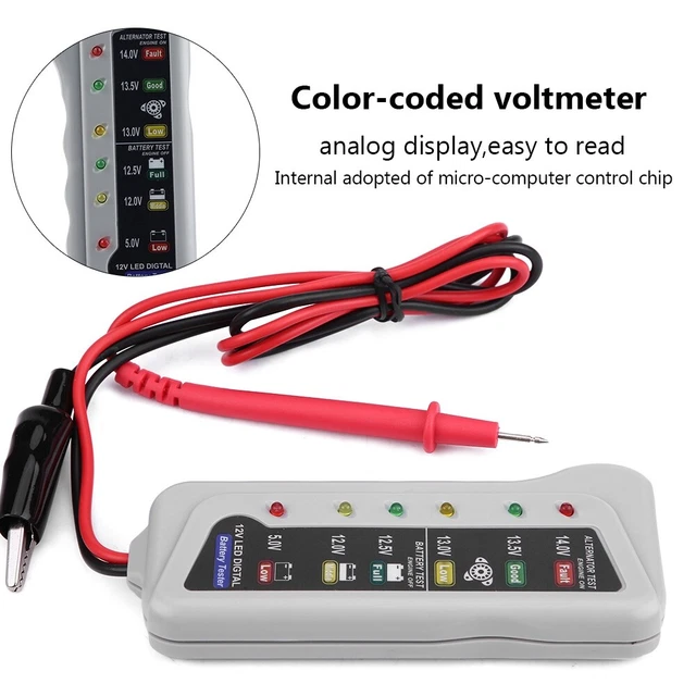 2-14.8V Car Van Auto Battery Tester Storage/Maintenance Charger System Analyzer