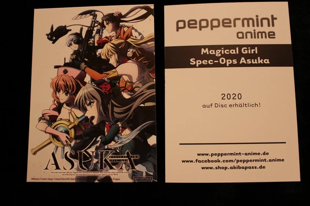 PEPPERMINT ANIME NEUE Postkarte Magical Girl Spec - Ops Asuka Anime