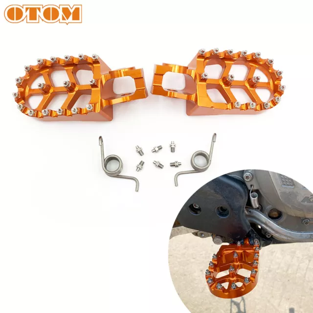CNC Fußrasten Foot Pegs Footrest Pedal For KTM SX XC SXF EXC XCF 125 250 350