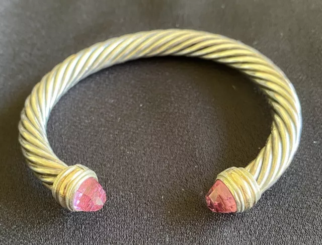 David Yurman Cuff Pink Tourmaline