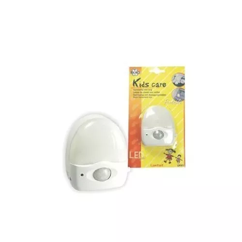 Nuevo Protector Infantil Luz Nocturna Led Con Sensor De Movimiento