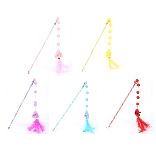 Chat Teaser jouet interactif jouant jouet fournitures pour animaux de compagnie