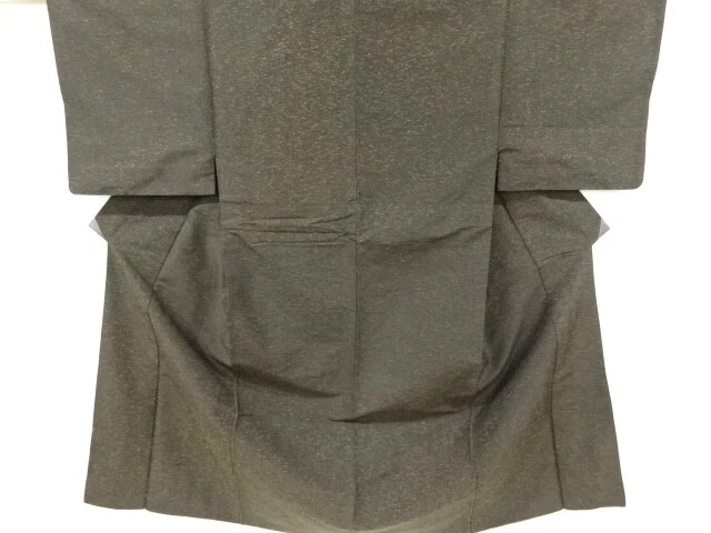 6815990: Japanese Kimono / Antique Mens Kimono / Mawata Tsumugi