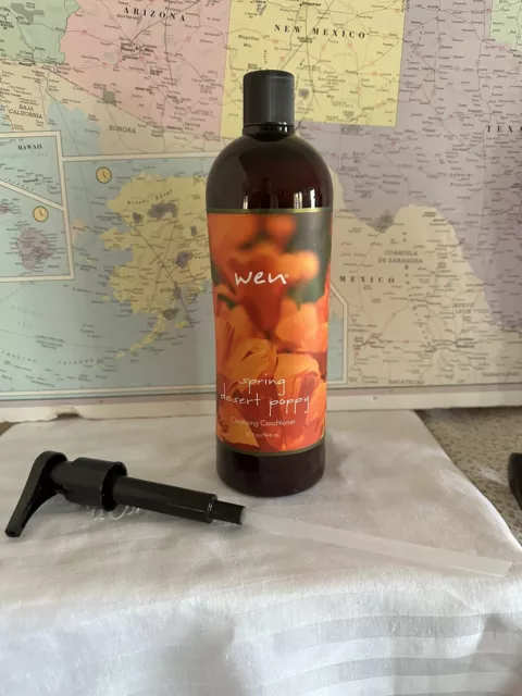 Wen Cleansing Conditioner Shampoo SPRING DESERT POPPY 32oz Chaz Dean NEW NO BOX