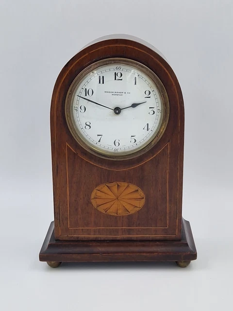Antique French Mantel Clock Winsor Bishop & Co - Made In France Spares /Repairs