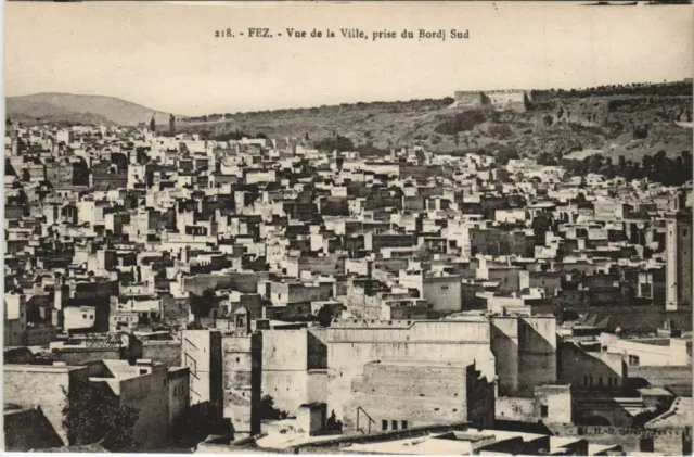 CPA AK MAROC FEZ Vue de la Ville, prise du Bordj Sud (10278)